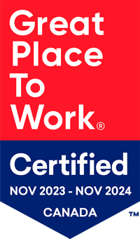 Great place to work Certified from November 2023 to November 2024