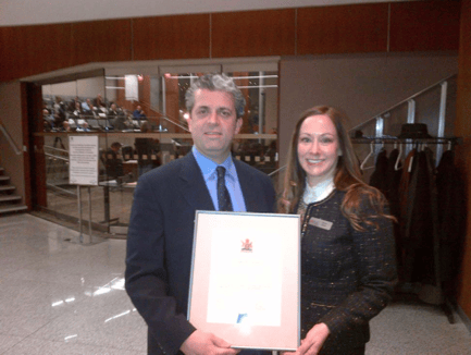 FCT Receives City of Hamilton Business Appreciation Award in 2013