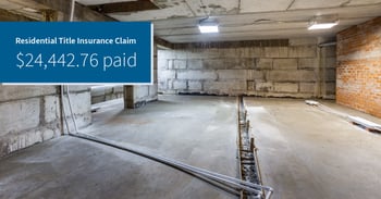 residential title insurance claim